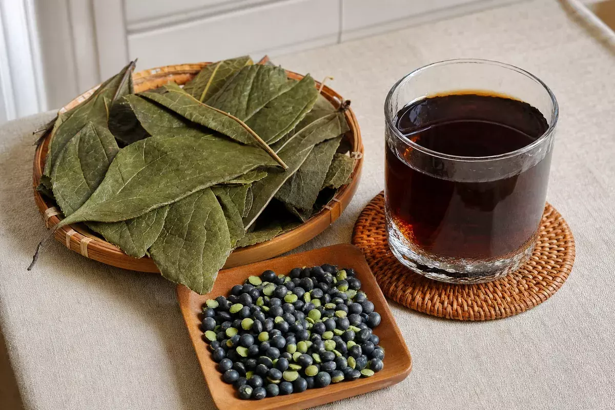 杜仲黑豆顧腰茶